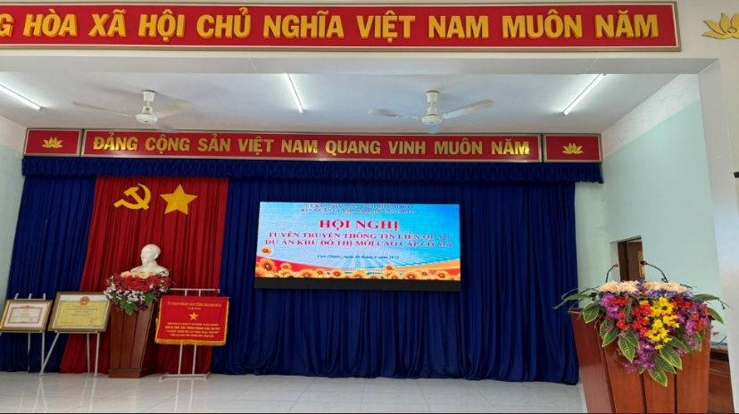 Hội nghị tuyên truyền thông tin liên quan đến KĐT cao cấp Cổ Mã